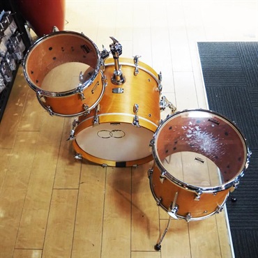 YAMAHA USED 中古 Absolute Hybrid Maple 3pc Drum Set [18BD，12TT，14FT/カラー：ヴィンテージナチュラル(VN)/Protection Racketケース付属！] 画像8
