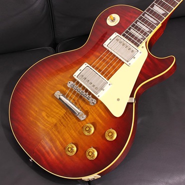 Gibson 【GIBSON×AQUBEストラッププレゼント】1959 Les Paul Standard Reissue VOS AAA Torrefied Top Antique Golden Factory Burst SN. 9 6237 画像2