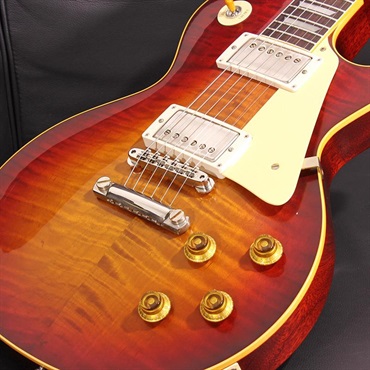 Gibson 【GIBSON×AQUBEストラッププレゼント】1959 Les Paul Standard Reissue VOS AAA Torrefied Top Antique Golden Factory Burst SN. 9 6237 画像4