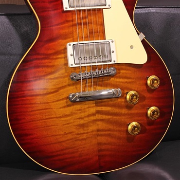 Gibson 【GIBSON×AQUBEストラッププレゼント】1959 Les Paul Standard Reissue VOS AAA Torrefied Top Antique Golden Factory Burst SN. 9 6237 画像6