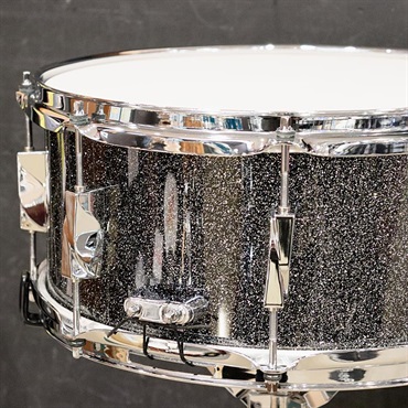 CANOPUS JSB-1465-SBS-LQ [YAIBA II Birch Snare Drum 14''×6.5'' - Shadow Black Sparkle LQ] 画像4