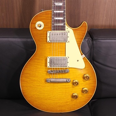 Gibson 【GIBSON×AQUBEストラッププレゼント】Murphy Lab 1959 Les Paul Standard Reissue Light Aged Golden Poppy Burst SN. 9 6288 画像6