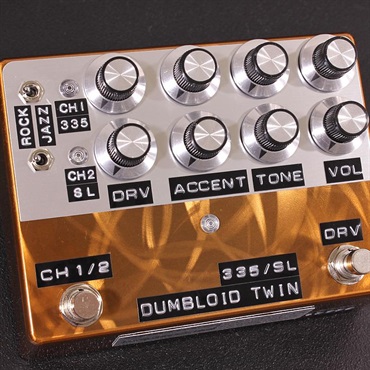 shin’s music DUMBLOID TWIN 335/SL Custom Copper Scratch 【Guitars Station Order Model】 画像5