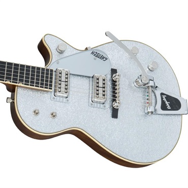 GRETSCH G6129T-59 Vintage Select ’59 Silver Jet with Bigsby (Silver Sparkle) 画像3
