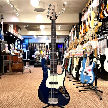 Kikuchi Guitars Hermes Series RV5 (Dark Lake Placid Blue) 画像1