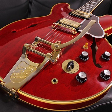 Gibson 1959 ES-355 Reissue 60s Cherry w/Bigsby & Varitone VOS SN. A940568【2nd特価品】 画像3