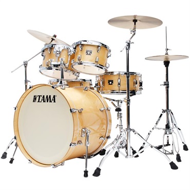 TAMA CL52KRS-GNL [Superstar Classic / 22インチバスドラム・シェルキット / グロス・ナチュラル・ブロンド]【シンバル、ハードウェア別売】※新色！7月下旬発売予定！ 画像1