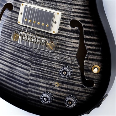 P.R.S. Hollowbody II Piezo 10 Top (Chacoal Wraparound Smokeburst) SN.0406083 【2025年生産品】 画像4