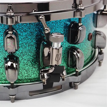TAMA BS1455BN-ESS [Starclassic Bubinga 14 x 5.5 /Emerald Sea Sparkle Fade][Made in Japan] 画像5