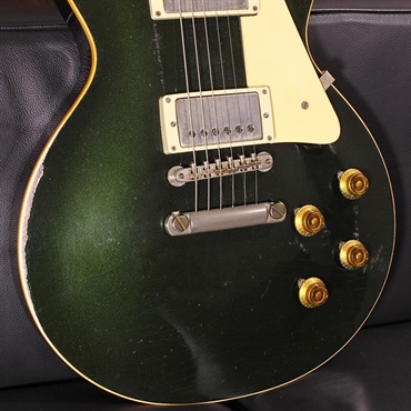 Gibson Murphy Lab 1957 Les Paul Standard Reissue British Racing Green Over Gold Top w/Dark Back Heavy Aged SN.76285 【Gibson SUMMER FAIR】 画像6
