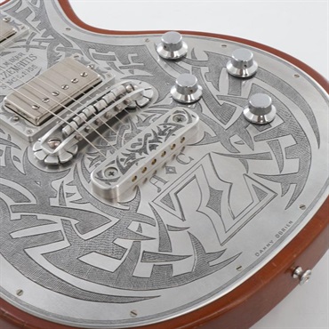 ZEMAITIS 【イケベリユースAKIBA夏の中古祭り】USED 中古 Tony's Collection Metal Front S22MT Tribal Tattoo 2 [SN. A352407] 画像8