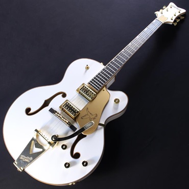 GRETSCH USED 中古 Synchromatic Falcon Hollow Body Single-Cut with Bigsby (Snowcrest White) 画像1