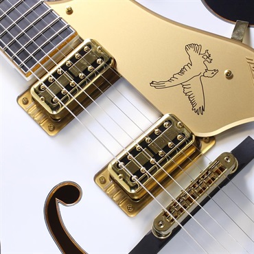 GRETSCH USED 中古 Synchromatic Falcon Hollow Body Single-Cut with Bigsby (Snowcrest White) 画像3