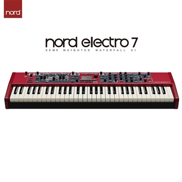 Nord（CLAVIA） Nord Electro 7 61 (ノードエレクトロ7) (61鍵盤) (61Key) (NordElectro7) (代引不可) 画像2