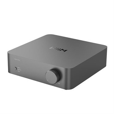 WiiM WiiM Vibelink Amp Space Gray (スペースグレー)(ウィーム)(DAC)(プリメインアンプ)(パワーアンプ)(ホームオーディオ)(WIM-WVLAMP-SG) 画像1