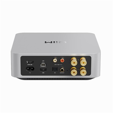 WiiM WiiM-Amp SV (シルバー)(ウィーム)(ストリーマー)(パワーアンプ)(サブウファーアウト搭載)(ホームシアター)(ホームオーディオ)(WIM-WAMP-SV) 画像1