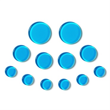 SlapKlatz SlapKlatz PRO Ver.2 Drum Dampeners - Blue Ice 画像2