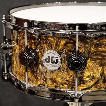 dw DCFMM0614SNX085 [Collector's Maple/Mahogany 14''×6'' - Gold Abalone w/Black Nickel Hardware] 画像1