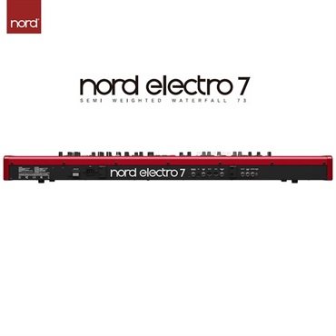 Nord（CLAVIA） Nord Electro 7 73 (ノードエレクトロ7) (73鍵盤) (73Key) (NordElectro7) SEMI WEIGHTED WATERFALL 73 (代引不可) 画像2
