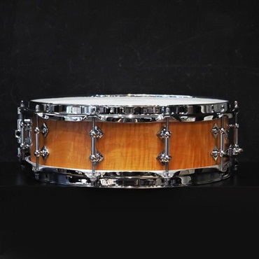 Craviotto USED 中古 Custom Shop Solid Curly Maple Shell Snare Drum 14×4.5 [2015年製造/Craviottoロゴ入りケース付属] 画像1