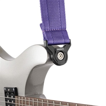 D’Addario Auto Lock Guitar Strap［50BAL18/Deep Violet］ 画像1