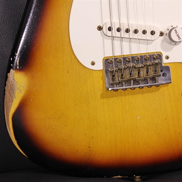 Fender Custom Shop MBS 1957 Stratocaster Relic 2-Color Sunburst Master Built by Kyle McMillin SN. KM1276 画像5