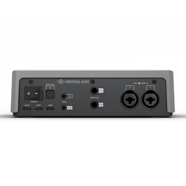 Universal Audio Volt2 Max - ユニバーサルオーディオ オーディオインターフェイス USB typeC搭載 10in 4out DSP内蔵 ループバック搭載 デジタル制御プリアンプ コンプレッサー内蔵 32bit 192kHz ADAT搭載 Volt2Max 画像3