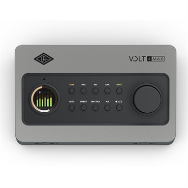 Universal Audio [予約商品・10月30日発売予定] Volt4 Max - ユニバーサルオーディオ オーディオインターフェイス USB typeC搭載 12in/6out DSP内蔵 ループバック搭載 デジタル制御プリアンプ コンプレッサー内蔵 32bit/192kHz ADAT搭載 Volt4Max 画像1