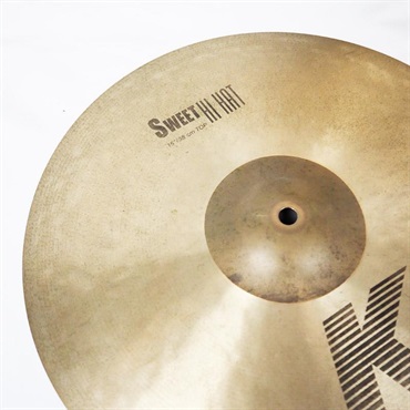 Zildjian USED 中古 K Zildjian Sweet HiHat 15 pair [NKZL15SW.HHT/15SW.HHBM][1132g/1710g] 画像2