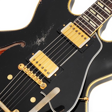 Gibson Murphy Lab 1959 ES-345 Varitone Bigsby Reissue Ebony Heavy Aged 【S/N A960594】 画像3