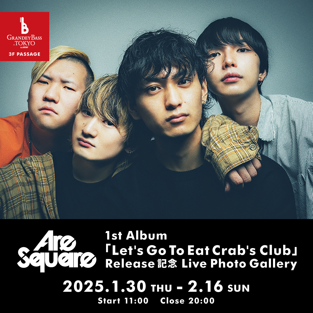 Are Square 1st Album 「Let's Go To Eat Crab's Club」Release記念 Live Photo Gallery