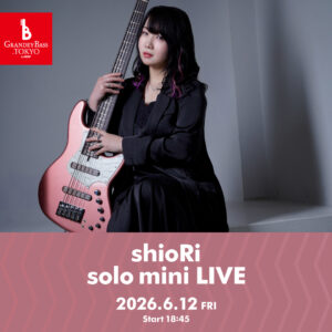 shioRi solo mini LIVE