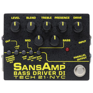 TECH21 SANSAMP BASS DRIVER DI V2
