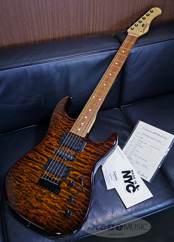 Chambered Custom S-Style Quilted Maple Top