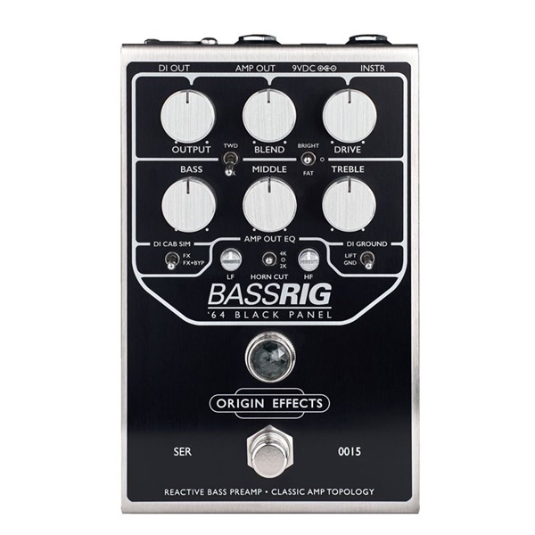 ORIGIN EFFECTS BassRIG ’64 Black Panel