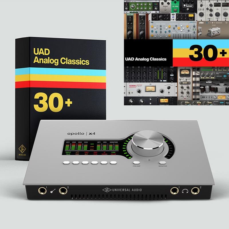 Universal Audio オーディオインターフェイス Apollo x4 Gen2 with UAD Analog Classics