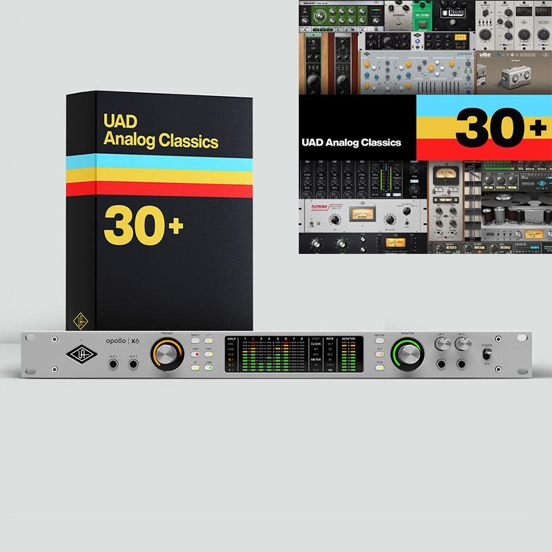 Universal Audio オーディオインターフェイス Apollo x6 Gen2 with UAD Analog Classics
