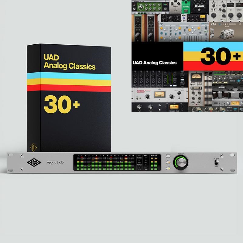 Universal Audio オーディオインターフェイス Apollo x16 Gen2 with UAD Analog Classics