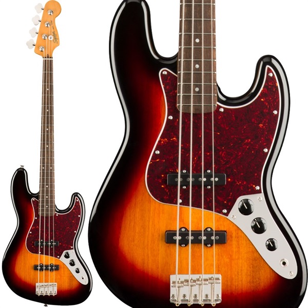 Squier by Fender Classic Vibe ’60s Jazz Bass Laurel Fingerboard
