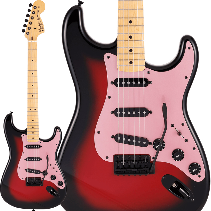 Fender Made in Japan Ken Stratocaster Galaxy Red 2021