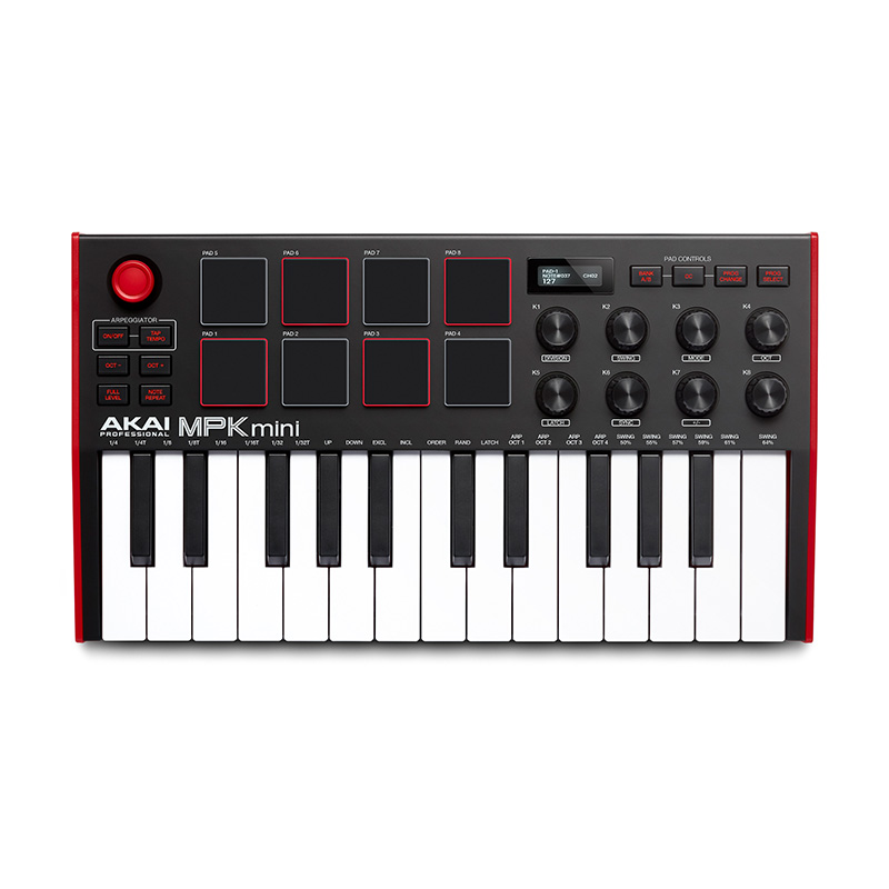 AKAI MIDIコントローラー MPK mini mk3 Black