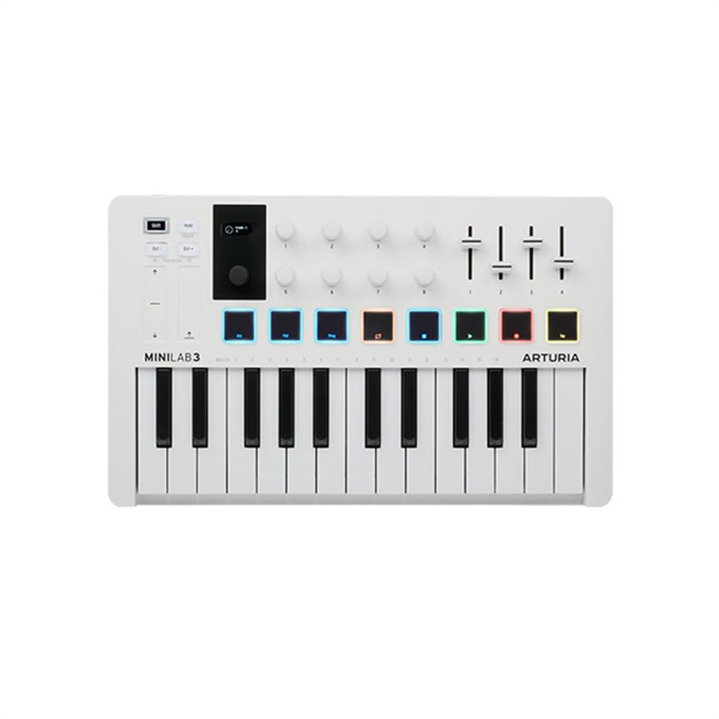 Arturia MIDIコントローラー MINILAB3 WH