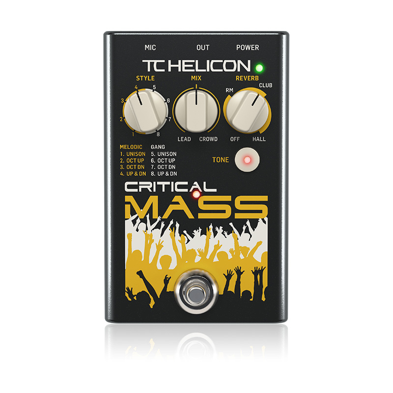 TC-HELICON ボーカルエフェクター CRITICAL MASS