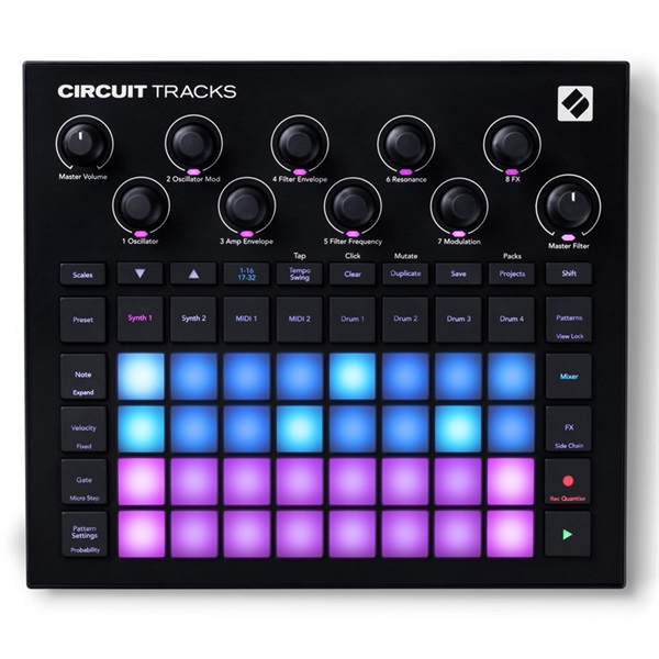 NOVATION リズムマシン Circuit Tracks