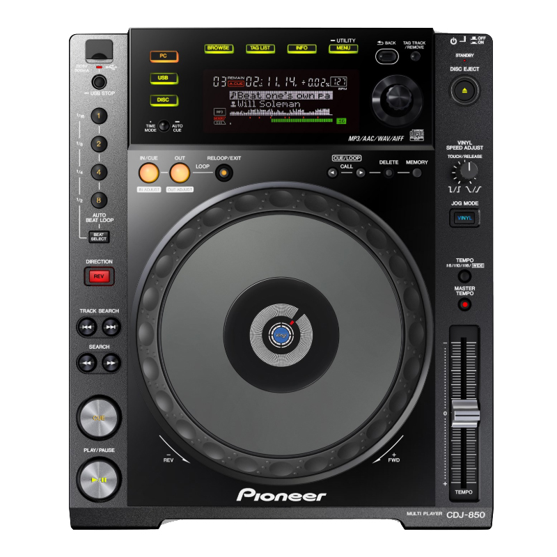 Pioneer DJ DJプレーヤー CDJ-850-K