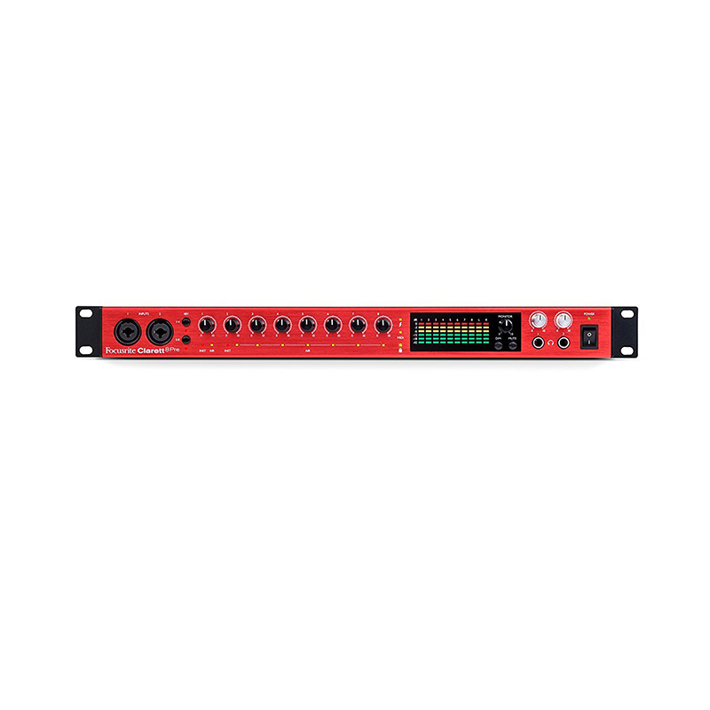 Focusrite オーディオインターフェイス Clarett 8Pre