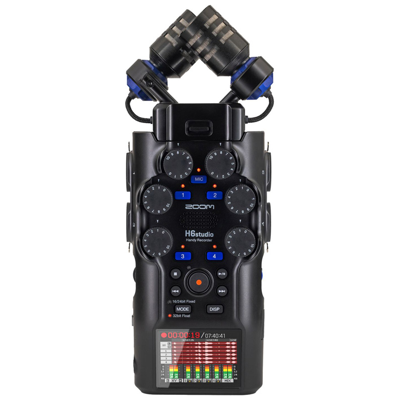 ZOOM ポータブルレコーダー H6studio