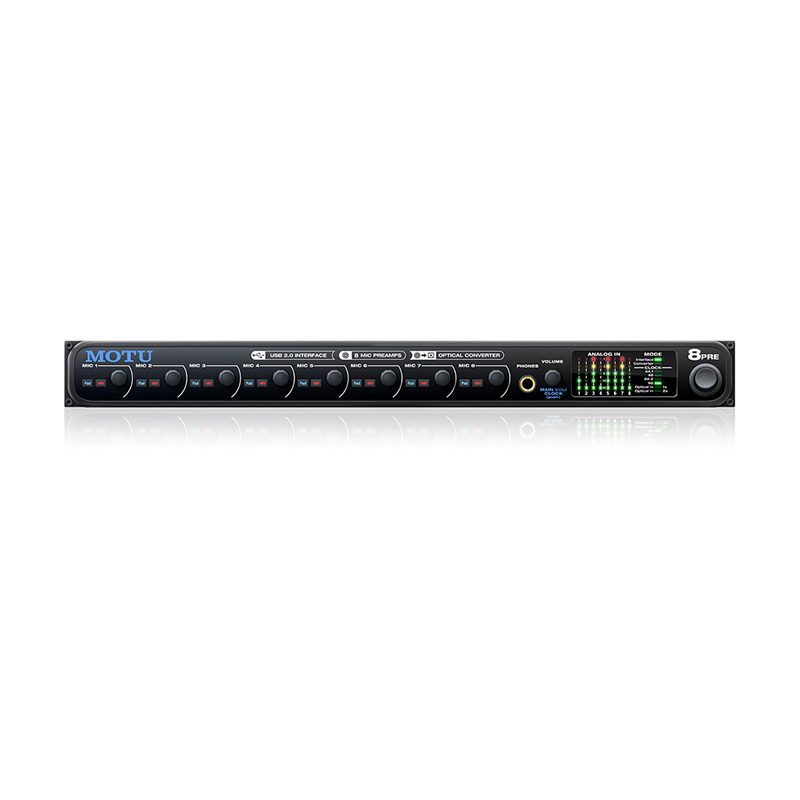 MOTU オーディオインターフェイス 8pre USB